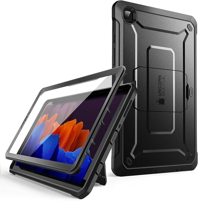 SUPCASE for Galaxy Tab A7 Lite Case (Unicorn Beetle Pro) [Built-in Screen Protector &amp Stand] Heavy Duty Rugged Shockproof Protective Tablet Case for Samsung Galaxy Tab A7 lite 8.7 Inch (2021) Bl