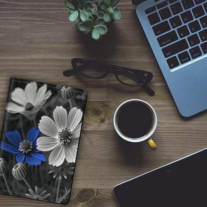 for Samsung Galaxy Tab A8 Case for Samsung Galaxy Tab A8 10.5 Case 2022 Lightweight Smart Cover PU Leather Adjustable Stand Protective Cover with Auto Wake/Sleep - Art Butterfly