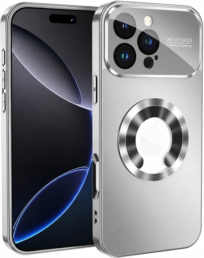 Magnetic Design for iPhone 16 CaseCompatible with MagSafe[Military Grade Drop Protection] Camera Lens Protector Cover Logo View Dust-Proof Matte Shockproof Protective CoverNavy Blue