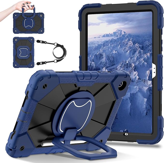Dteck Case for Samsung Galaxy Tab A 8.0 (2015) Tablet SM-T350/355/357 Case 8 Inch PU Leather Lightweight Folio Case with Card Slots/Stand Features Cute Cartoon Protective Cover Purple Butterfly