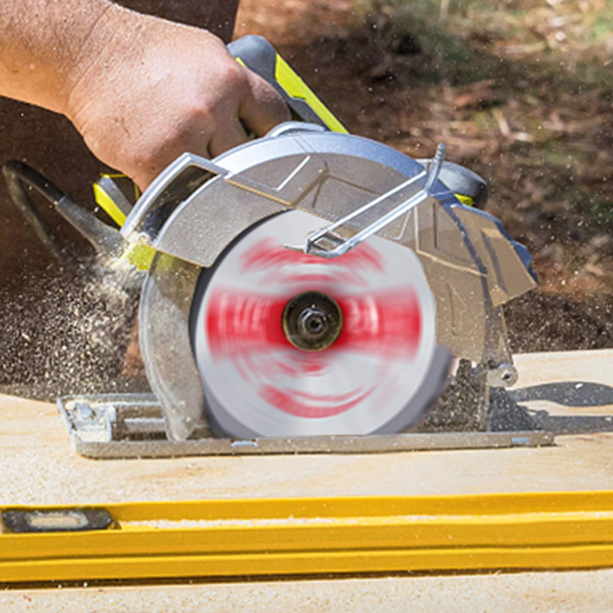10 Pack Circular Saw Blade 6-1/2" 24T with 5/8" Arbor, Carbide Tipped Teeth, TCT Saw Blades for Cutting Various Wood, Plastic and Composite Materials, Fit Dewalt Craftsman Ryobi Milwaukee