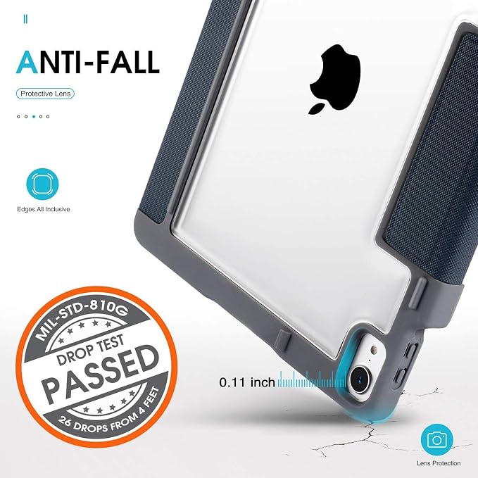 STM Dux Plus Rugged case for Apple iPad Pro 12.9/1st Gen 2017 - Black (stm-222-165JV-01)