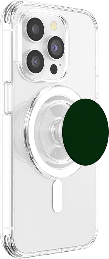 Dark Green Deep PopSockets PopGrip for MagSafe