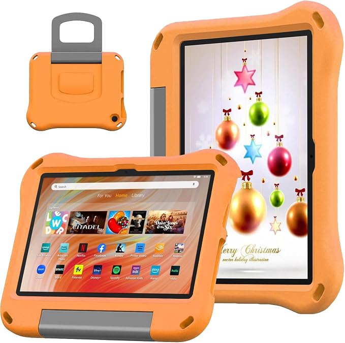10 inch Tablet Case for kids(Compatible with 13th/11th Gen 2023/2021) (Incompatible with iPad Samsung 10 inch Tablet)Light Weight Shock Proof Convertible Handle Stand Kids Case (A-Light Blue)