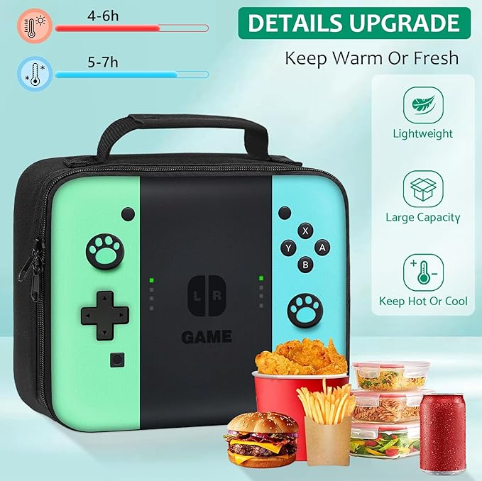Kids Backpack For Boys，Gamer Boys Backpack For Children Teens Elementary Middle School, 17″ Students Bookbag