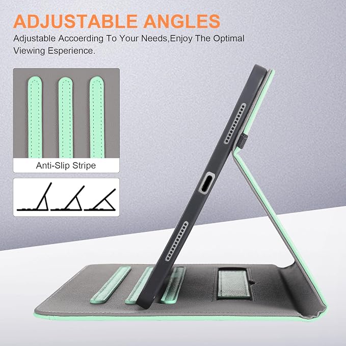 for iPad A16 Case 11 Inch 2025Cover for iPad 10th 11th Generation Case with Pencil HolderBlack