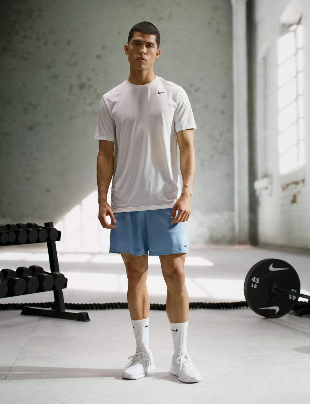 Nike Men's Dri-Fit Totality 7In Short, Work Blue/Black, Medium