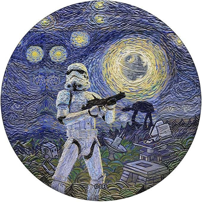 Star Wars Starry Night Stormtrooper PopSockets Adhesive PopGrip