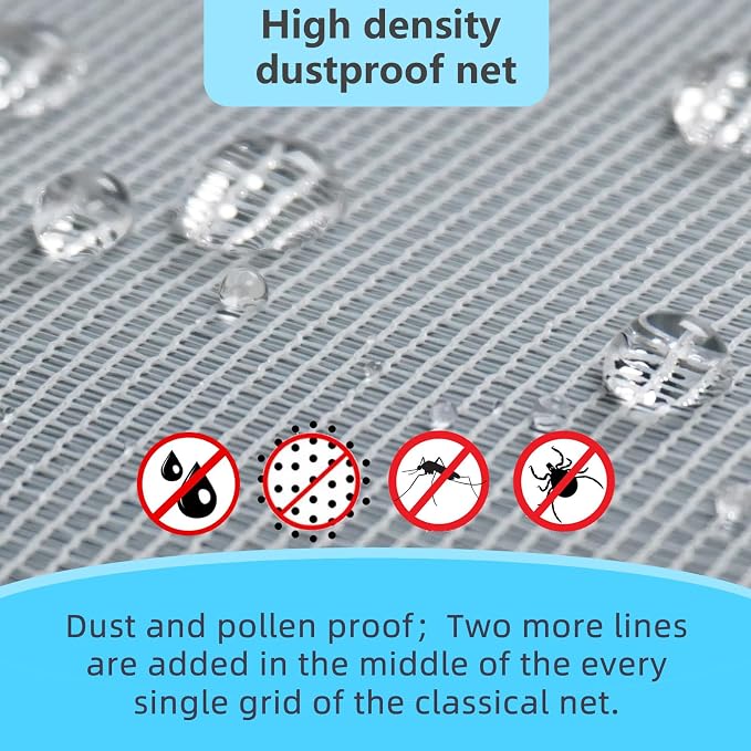High Density Screen Pollen Proof Net Dust and Pollen Proof Screen Mesh