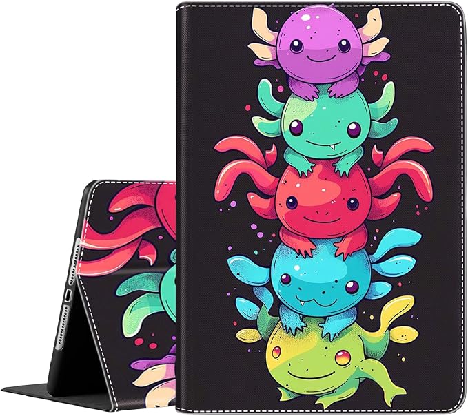 Case for iPad (A16) 11th Generation 11 Inch (2025) iPad 10th Generation 10.9 Inch (2022)，Slim Fit Foldable Standing Cover Case with Auto Sleep/Wake Retro Moth