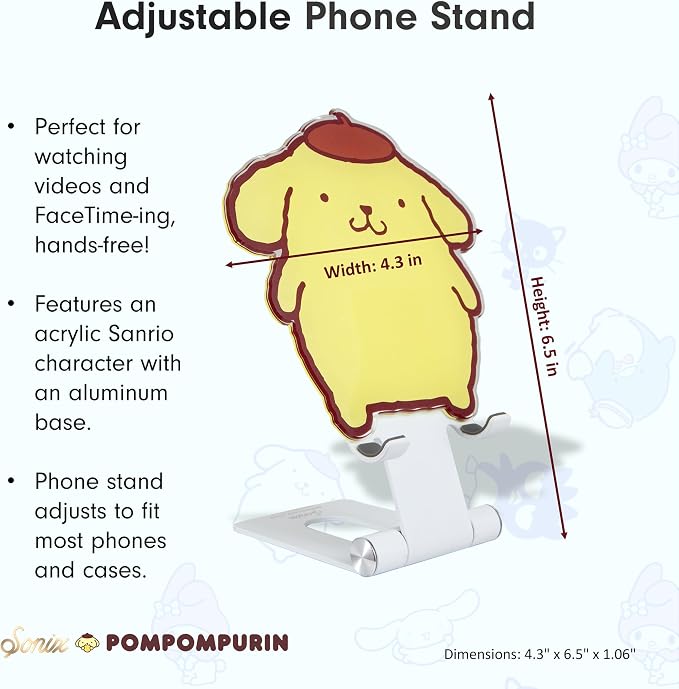 Sonix x Sanrio Character Phone Stand | Adjustable Cell Phone Holder Desk Stand Dock | Badtz Maru