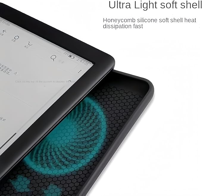 Case for Kindle Paperwhite 12th Gen 2024. Kindle Colorsoft Signature Edition Lightweight PU Leather Protective Cover with Auto Sleep/Wake Hand Strap Baseball