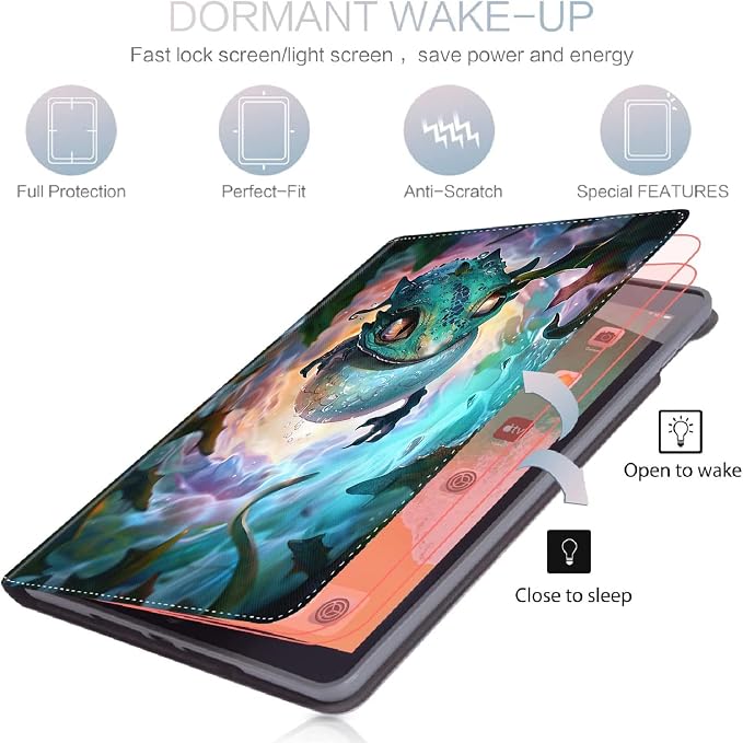 Case for iPad (A16) 11th Generation 11 Inch (2025) for iPad 10th Generation 10.9 Inch (2022) Slim Folding Stand Cover with Auto Wake/Sleep Corgi Dog Eating Ramen 2
