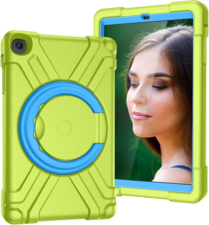 AKABEILA Compatible with Amazon Fire HD 8 2020/2022 Tablet Case，Rugged Kids Case with Stand Lightweight Shockproof Kids Friendly Tablet Cover Black
