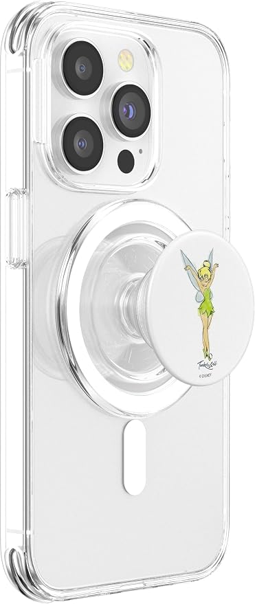 Disney Peter Pan Tinker Bell Watercolor Portrait PopSockets Adhesive PopGrip