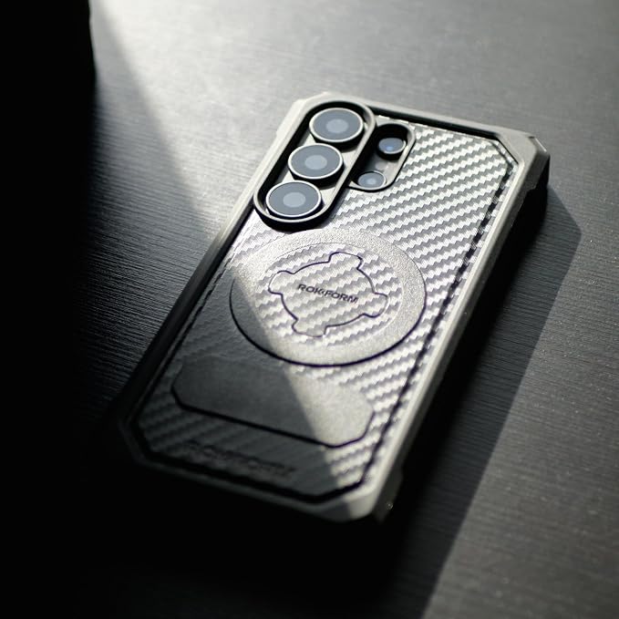 Rokform Rugged Case for Galaxy S26 Magnetic + RokLock (Black)