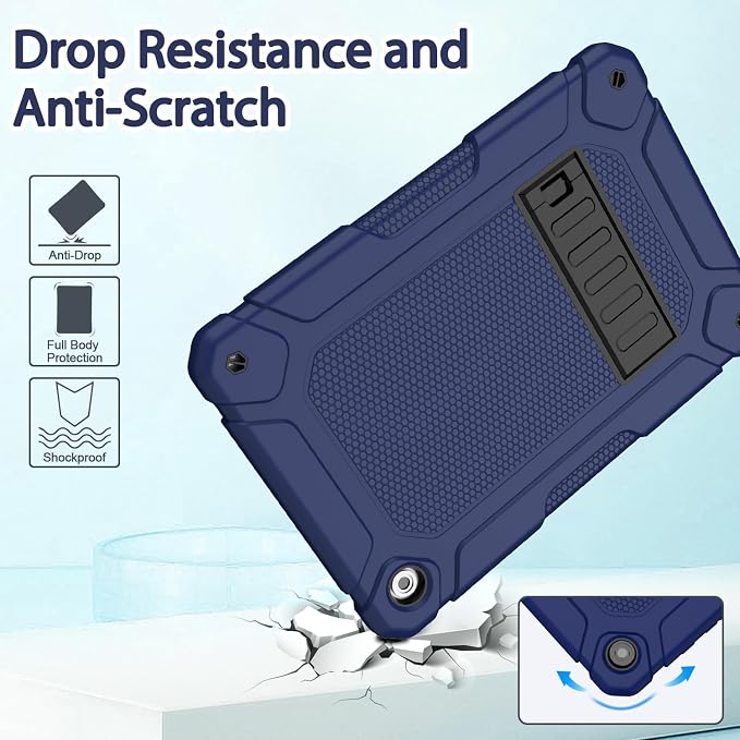 BMOUO Case for Samsung Galaxy Tab A11+ Plus/A9+ Plus 11 Inch 2026/2024 Heavy Duty Shockproof Rugged High Impact Protective Galaxy Tab A11 Plus/A9 Plus Case Black