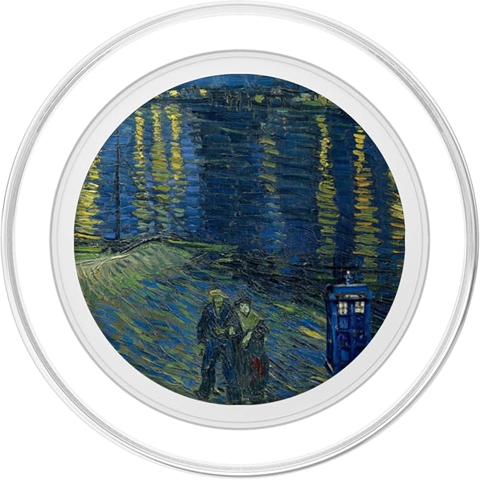 Starry Night Over The Rhone Doctor Visit PopSockets Adhesive PopGrip