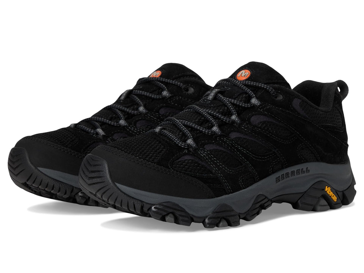Merrell Mens Moab 3 Hiking Shoe, Black Night, 15 US