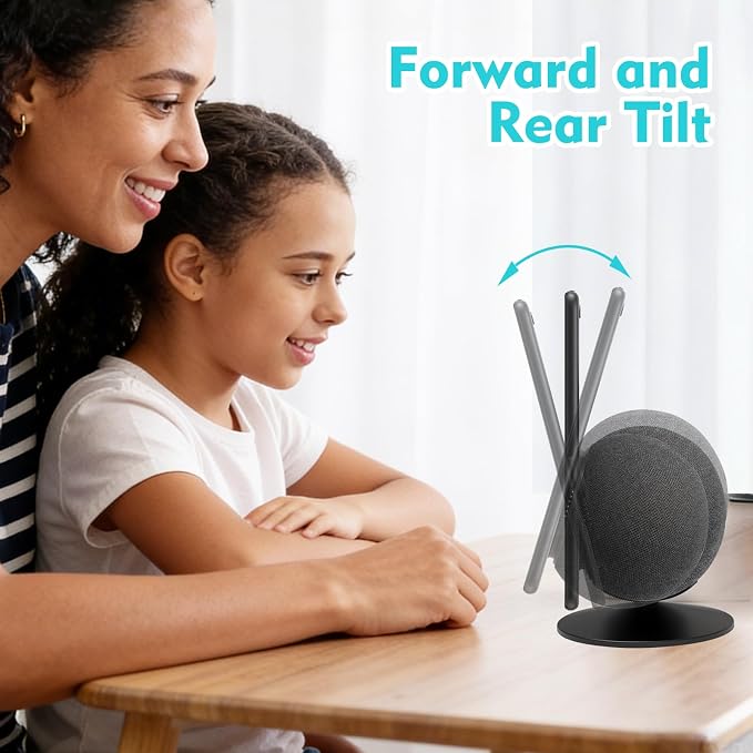 ULIOLI Adjustable Stand Compatible with 8 and 11 (2025 Releases) | Swivel and Tilt Adjustable Stand to Improve Viewing Angle