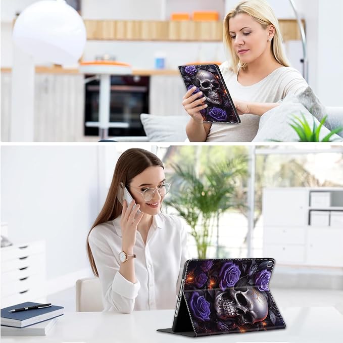Case for iPad 10.2/10.5，iPad 9th/8th/7th Gen，for iPad 10.2 inch 2021/2020/2019/iPad Air 3rd Gen/Pro 10.5 - Slim Fit Standing Cover with Auto Sleep/Wake，Enchanted Forest 2