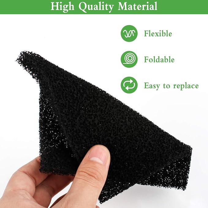 10 Pack Smoke Fume Absorber Filter, Activated Carbon Solder Fume Extractor