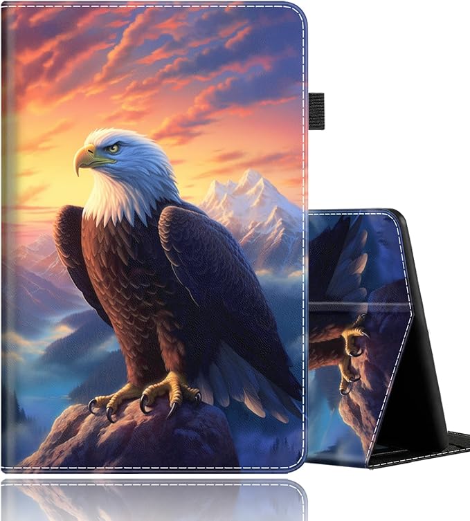 Case for All-New Amazon Kindle Fire HD 8 &amp 8 Plus Tablet (12th Generation/10th Generation 2022/2020 Release) 8 Durable Shockproof Protective Cover，Blue Dragon