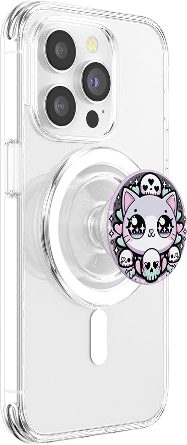 Pastel Goth Gothic Kawaii Cat PopSockets Standard PopGrip