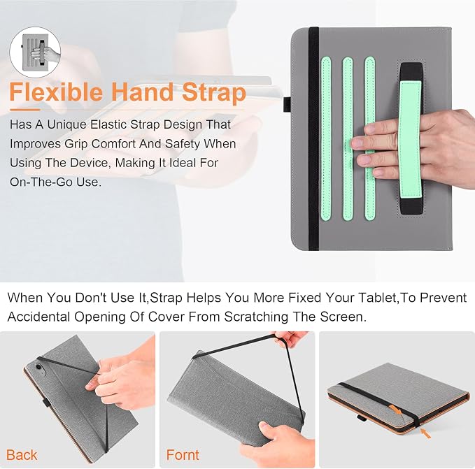 for iPad A16 Case 11 Inch 2025Cover for iPad 10th 11th Generation Case with Pencil HolderBlack
