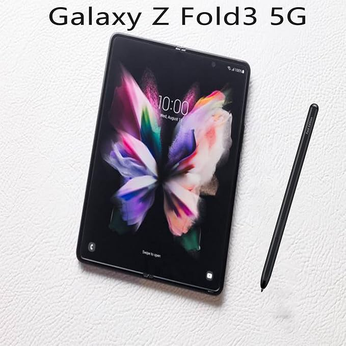 Galaxy Z Fold 4/3/5 S Pen Fold Edition for Samsung Galaxy Z Fold 3/4/5 Stylus PenEJ-PF946BBEGUSwith Replacement Tips/Nibs(Black)