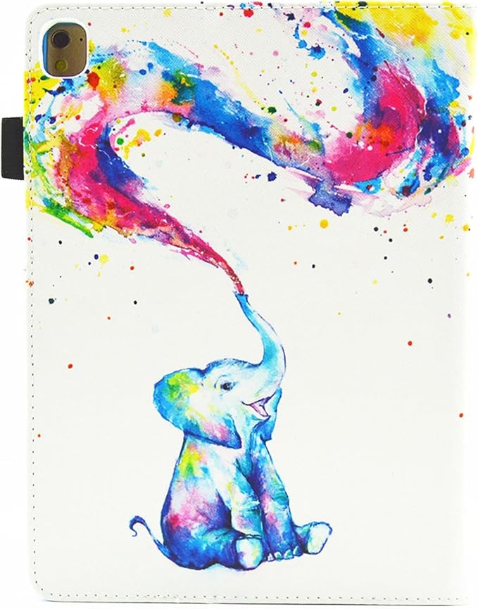 for Apple iPad 10.2 Case 2021/2020/2019 iPad 9th/8th/7th Generation Smart Cover with Pencil Holder [Auto Wake/Sleep] PU Leather Stand Folio Tri-fold Shockproof Thin Shell Colored Graffiti