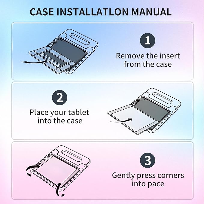 Heavy Duty Kids Case for iPad 10th/11th(A16) Pencil Holder Stand | Rugged Protection Cover for 11/10.9-inch iPad 2025/2022 Lightweight EVA Foam Anti-slip for Home School Travel Blue