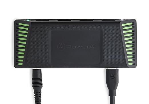 PowerA 4-Port USB 5Gbps Hub for Xbox Series X|S, USB 3.2, AC Powered, Weighted Base, Officially Licensed