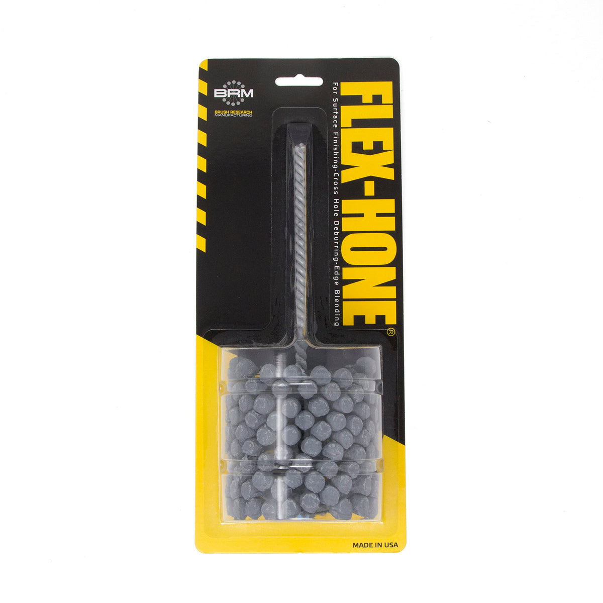 Brush Research BC25812 FLEX-HONE®, 2-5/8" (67.7mm) Diameter, 120 Grit, Silicon Carbide, for Mild Steel, Stainless Steel, Cast Iron and Softer Ferrous Materials