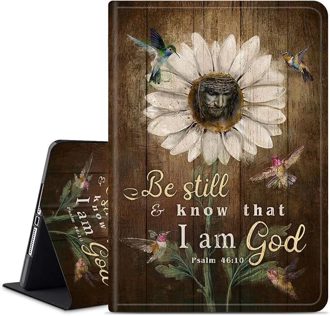 Compatible for iPad Air 13 inch Case (M3 2025 /M2 2024)/Pro 12.9 inch (6th/5th/4th/3rd 2022/2021/2020/2018)Adjustable Stand Protect CoverAnchor Christian