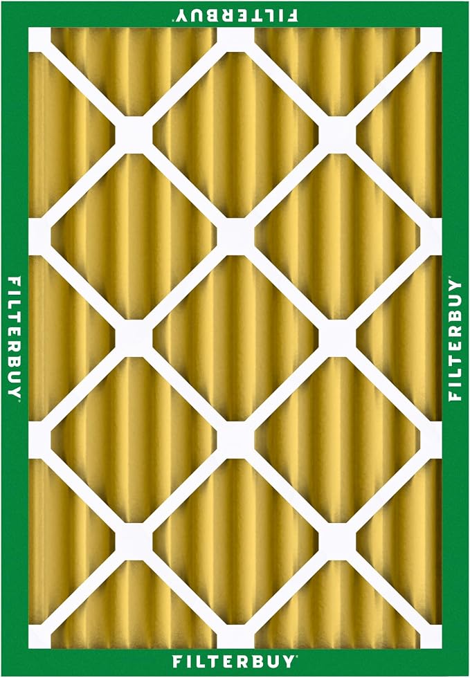 Filterbuy 16x20x4 Air Filter MERV 11 Superior Pet & Allergy Defense,