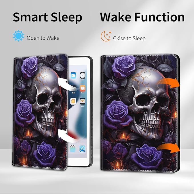 Case for iPad 10.2/10.5，iPad 9th/8th/7th Gen，for iPad 10.2 inch 2021/2020/2019/iPad Air 3rd Gen/Pro 10.5 - Slim Fit Standing Cover with Auto Sleep/Wake，Enchanted Forest 2