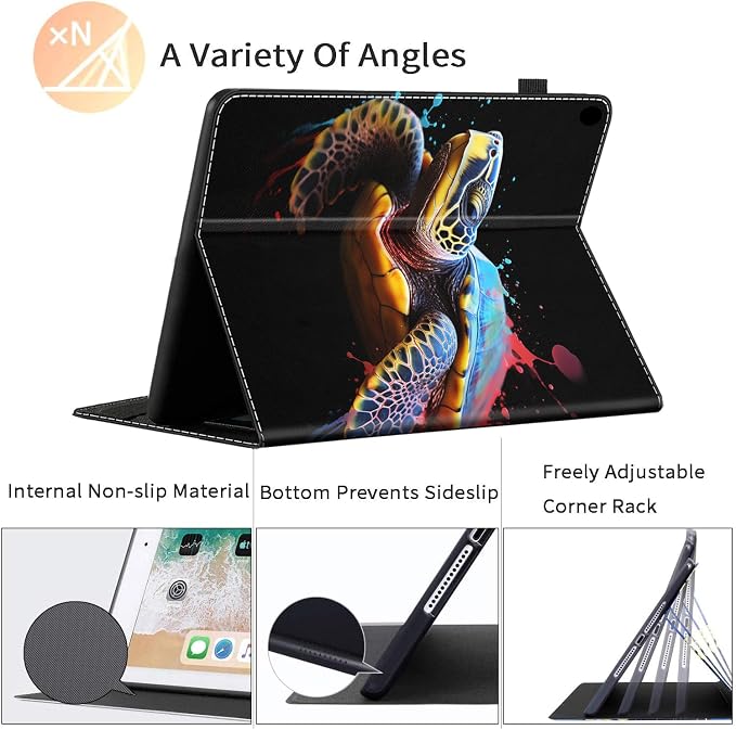 Case for All-New Amazon Kindle Fire HD 8 &amp 8 Plus Tablet (12th Generation/10th Generation 2022/2020 Release) 8 Durable Shockproof Protective Cover，Pug Weightlifting