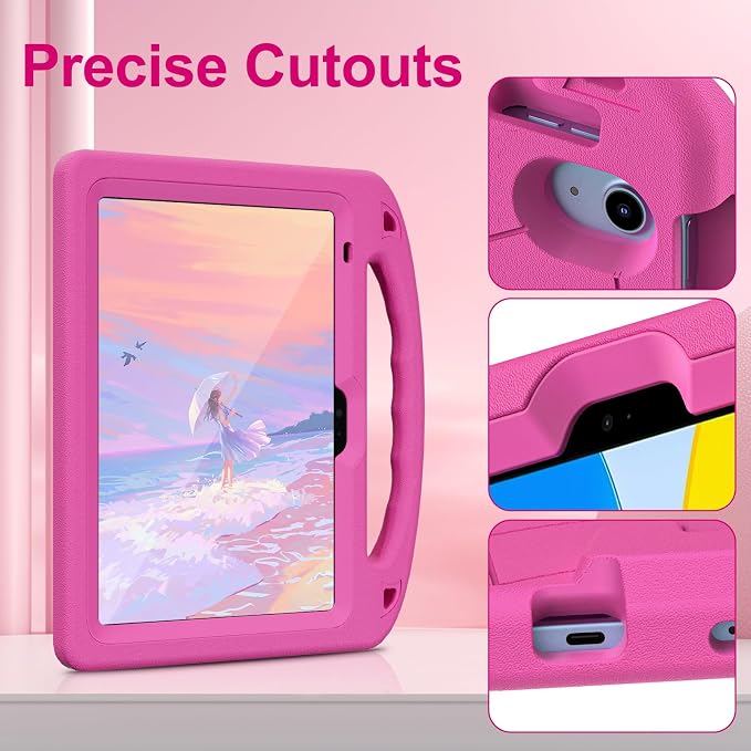 Kids Case for iPad 9th/8th/7th Gen. (10.2-inch 2021/2020/2019) | Shockproof Cover with Built-in Screen Protector and Stand Black