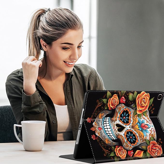 Case for New iPad (A16) 11th Generation 11 Inch 2025for iPad 10th Generation 2022 10.9 Inch Multi-Angle Stand Smart Cover Shockproof with Auto Wake/Sleep Baby Dragon