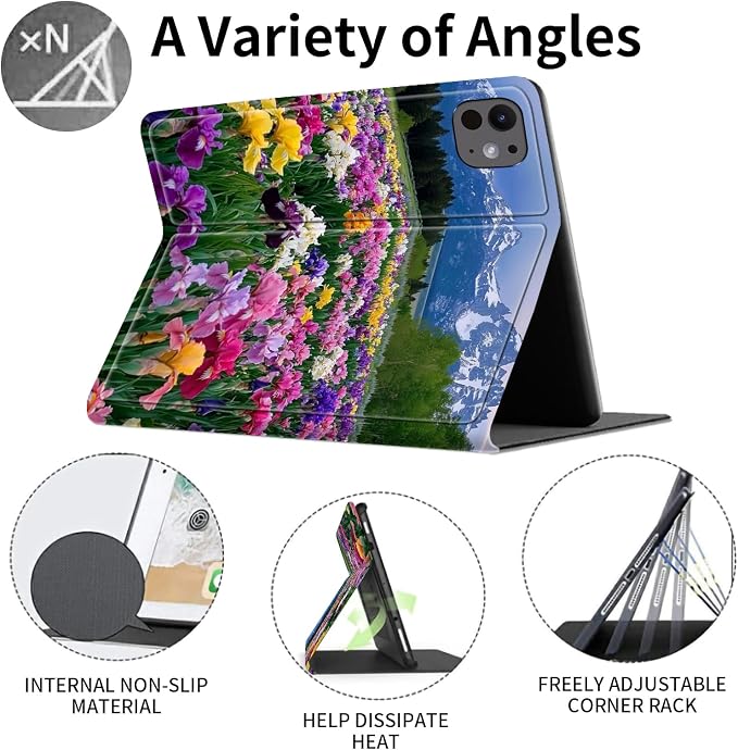 Case for iPad (A16) 11th Generation 11 Inch (2025)/ iPad 10th Generation 10.9 inch 2022Slim PU Leather Smart Cases Covers with Auto Wake/Sleep-Beast Roared
