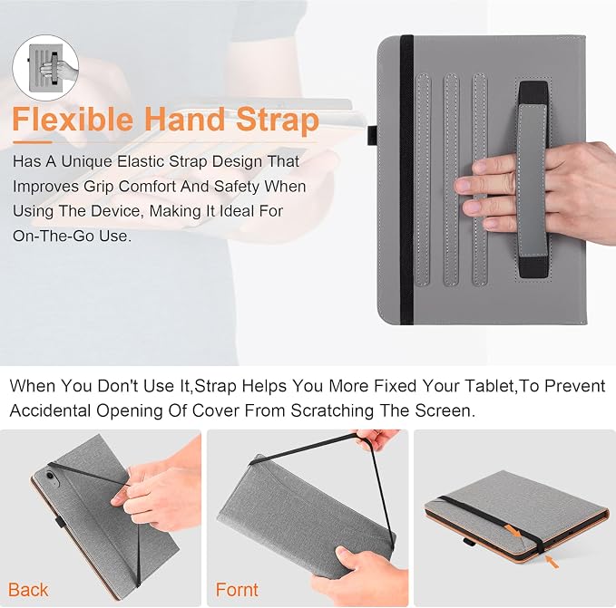for iPad A16 Case 11 Inch 2025Cover for iPad 10th 11th Generation Case with Pencil HolderBlack