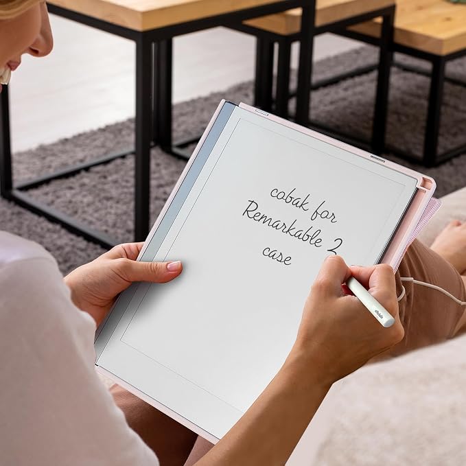 Case for 10.3 Remarkable 2 Tablet with Pen Holder and Multi-Angle Foldable Stand Feature Compatible with Remarkable 2 Paper Tablet 10.3 2020 Released