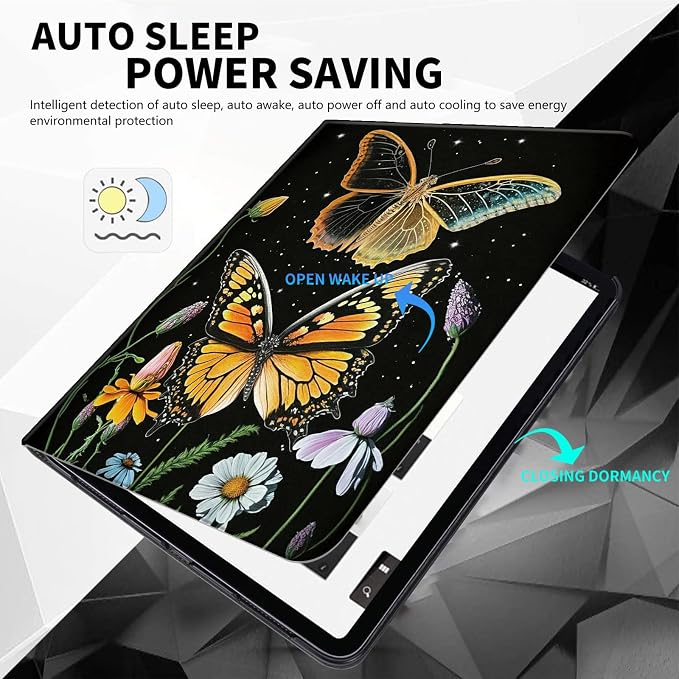 Case for Amazon Kindle Fire Max 11 Tablet (13th Gen 2023 Release) 11 PU Leather Slim Folding Adjustable Stand Smart Cover with Auto Wake/Sleep for Fire 11 Max TabletArt Skull