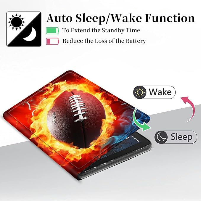 Case for iPad (A16) 11th Generation 11 Inch 2025/ iPad 10th Generation 10.9 Inch 2022 CaseHybrid Slim Multi-Angles Stand Auto Wake/Sleep Cover-Beach Sunset