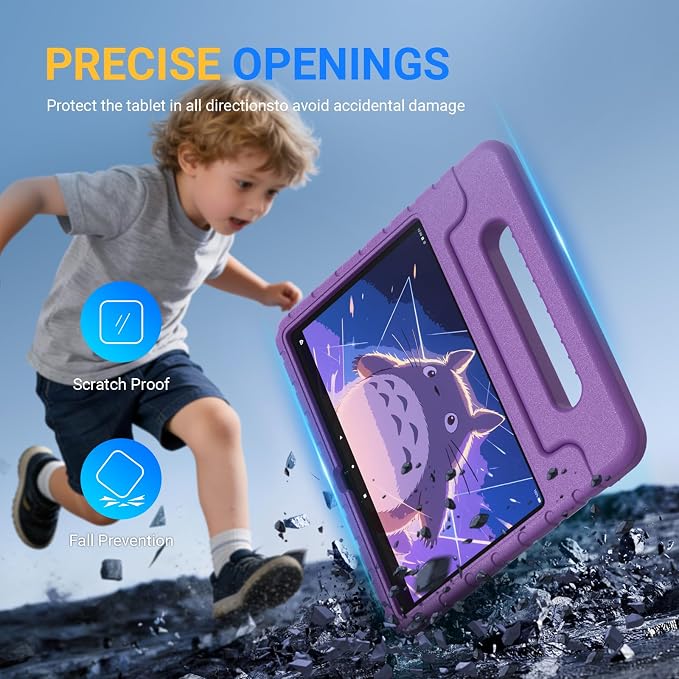 Kids Case for Fire Max 11 ShockproofStandBlue | Designed specifically for Fire Max 11(13th Generation 2023 Release)Light Weight Shockproof Tablet CaseEVA Foam Case