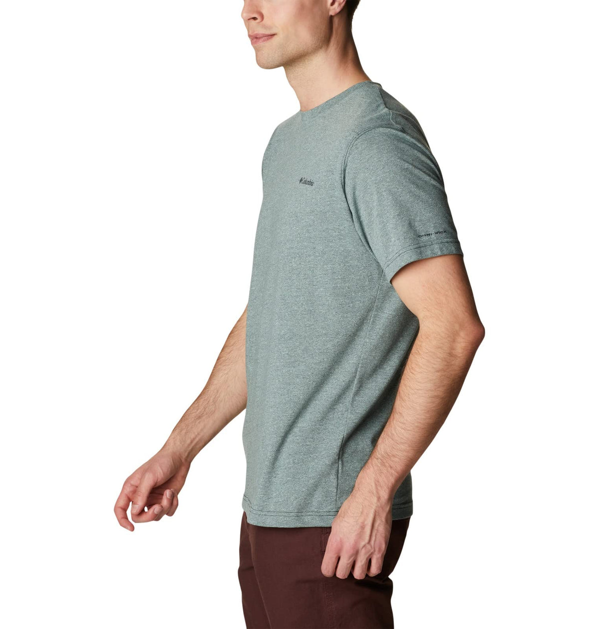 Columbia Men's Thistletown Hills Short Sleeve, Kelp/Spruce, 5X Big