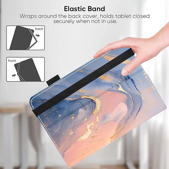 Universal 11 12 Inch Android Tablet Case Slim Fit Standing Cover for 10.9 11 11.5 12 Touchscreen Tablet with Multiple Viewing AnglesBird Tree
