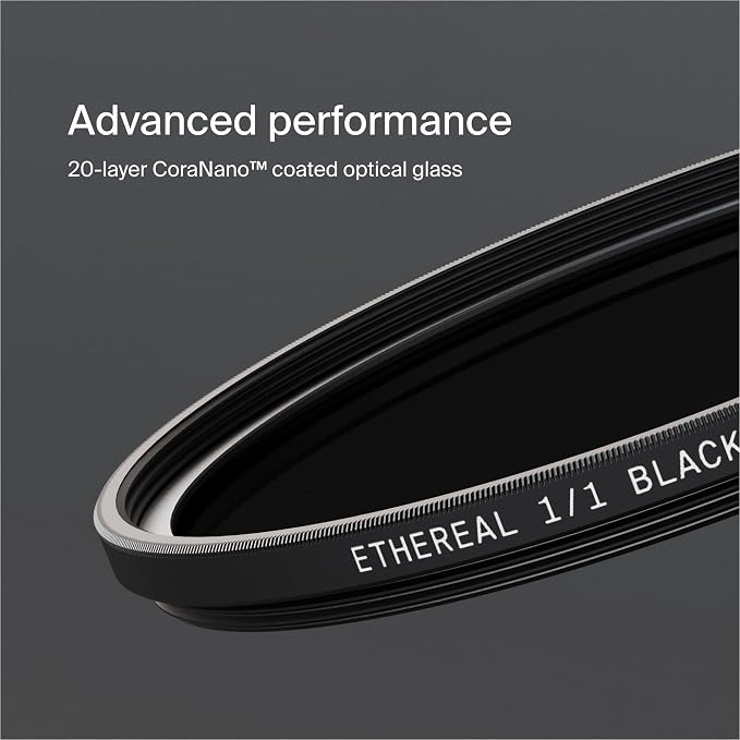 Urth 67mm Ethereal Black Mist ¹⁄₁ Diffusion Lens Filter
