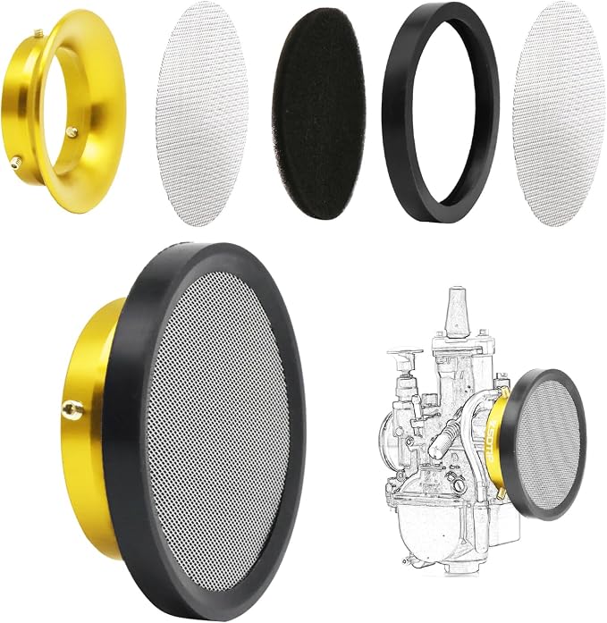 Carburetor Carb Velocity Stack Air Filter Cleaner Modified Trumpet Aluminum